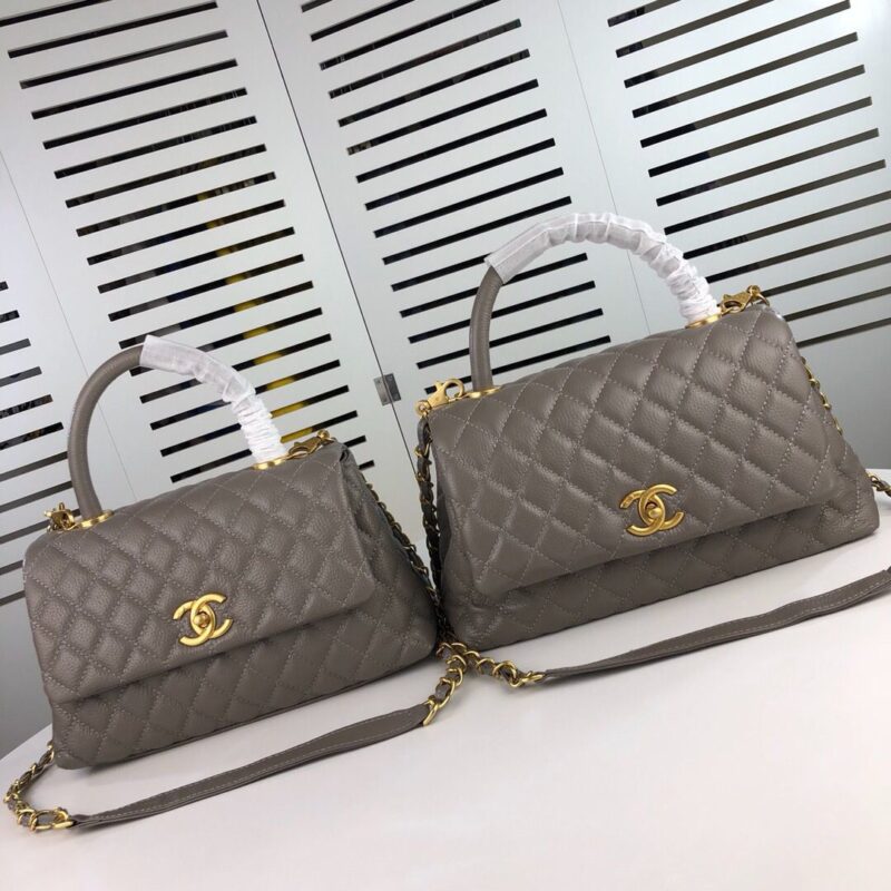 Chanel Caviar Quilted Coco Handle With Flap