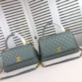 Chanel Caviar Quilted Coco Handle With Flap