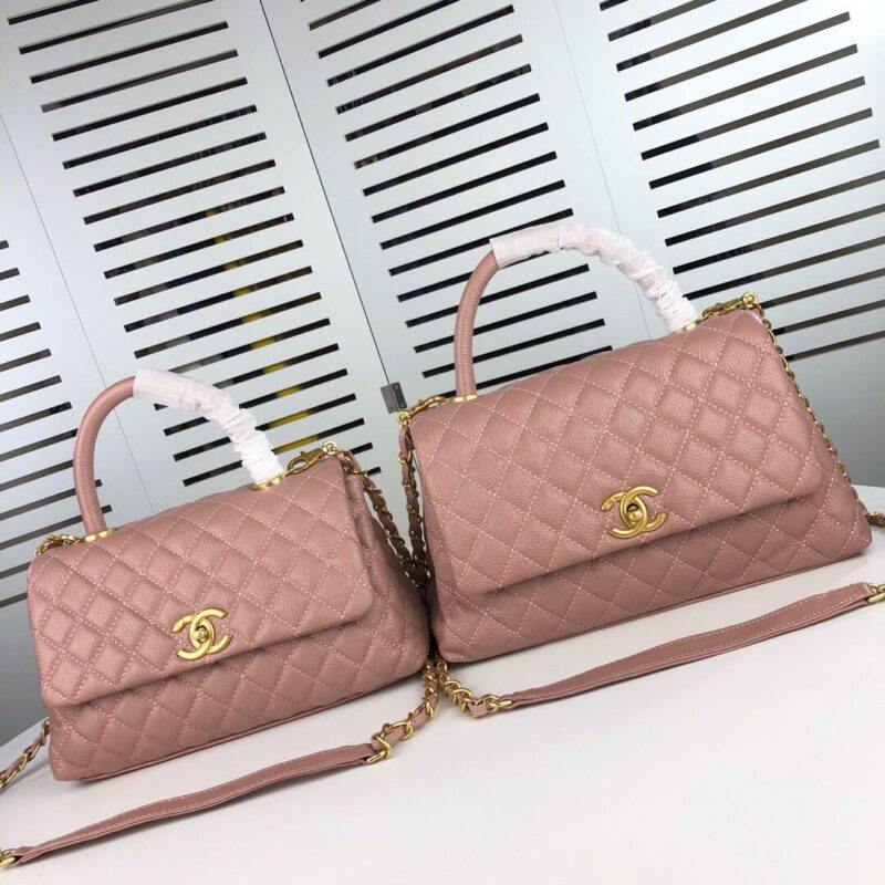 Chanel Caviar Quilted Coco Handle With Flap