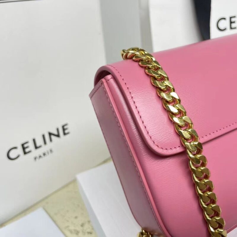 Celine Triomphe Leather Handbag