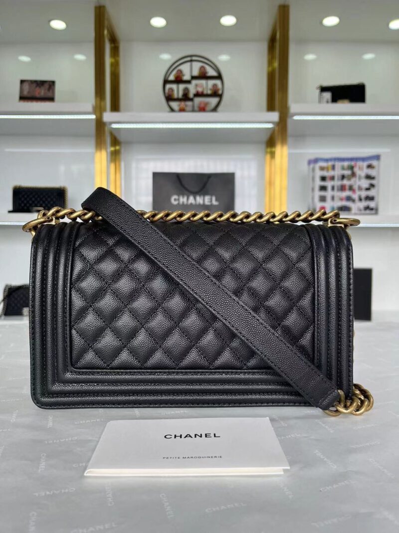 Boy Chanel Caviar Quilted Handbag