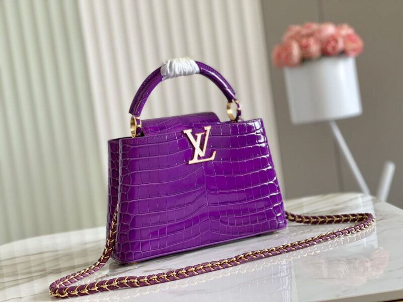 Louis Vuitton Crocodile Capucines Bag