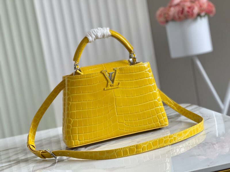 Louis Vuitton Crocodile Capucines Bag