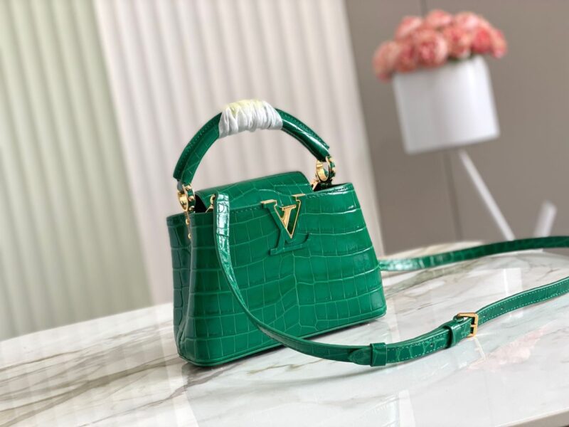 Louis Vuitton Crocodile Capucines Bag