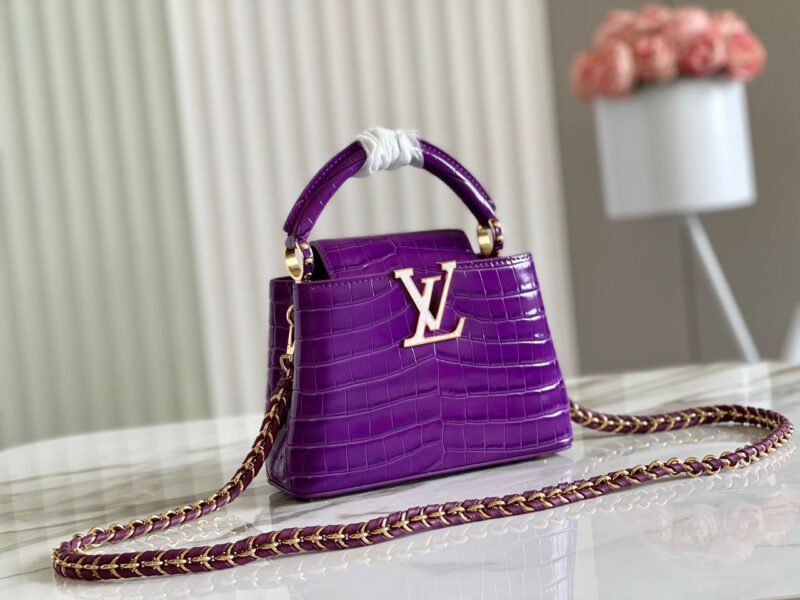 Louis Vuitton Crocodile Capucines Bag