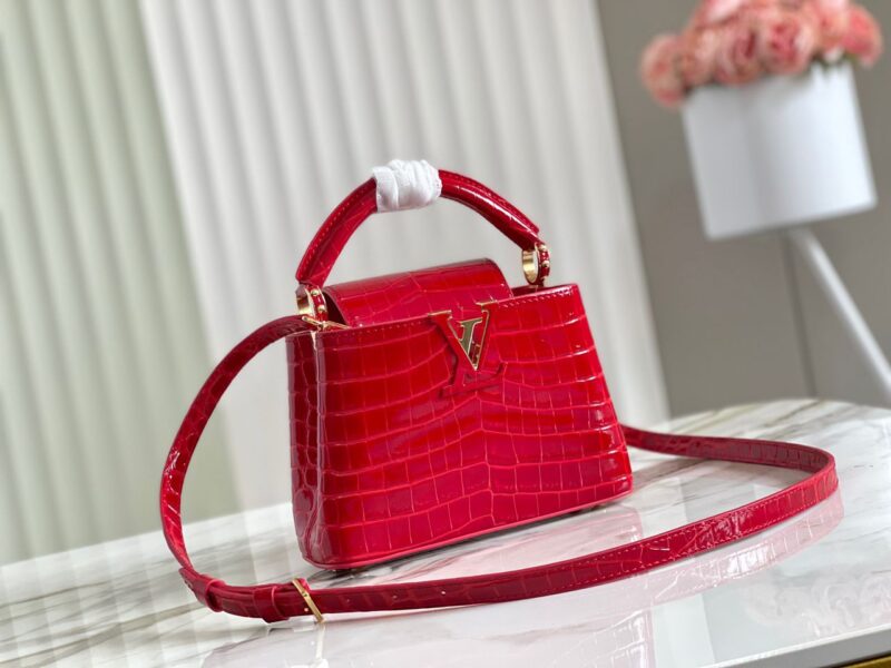 Louis Vuitton Crocodile Capucines Bag
