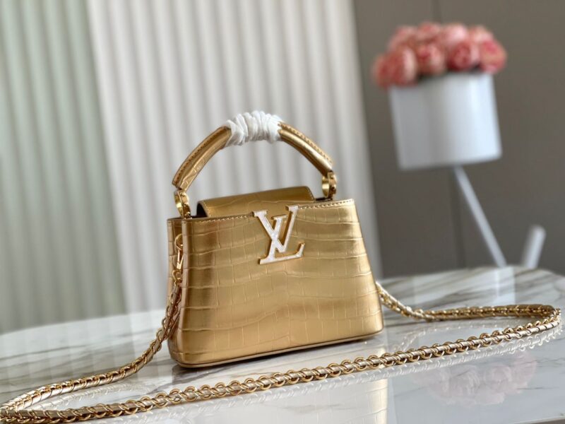 Louis Vuitton Crocodile Capucines Bag