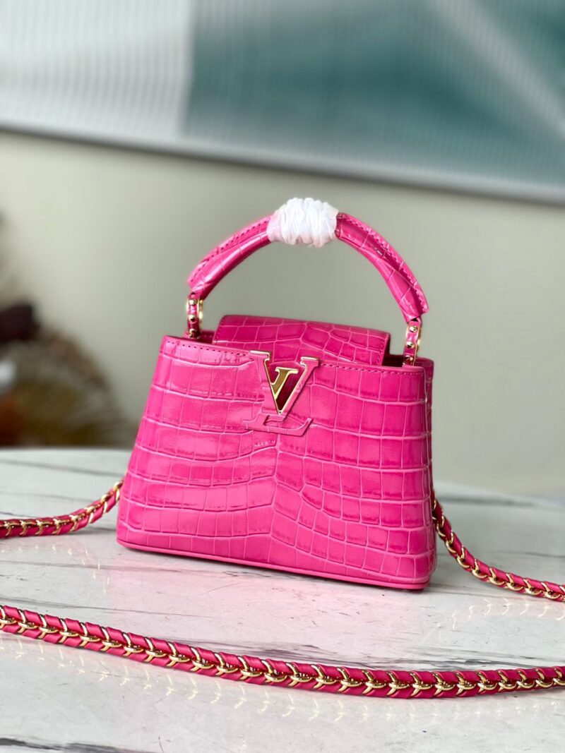 Louis Vuitton Crocodile Capucines Bag
