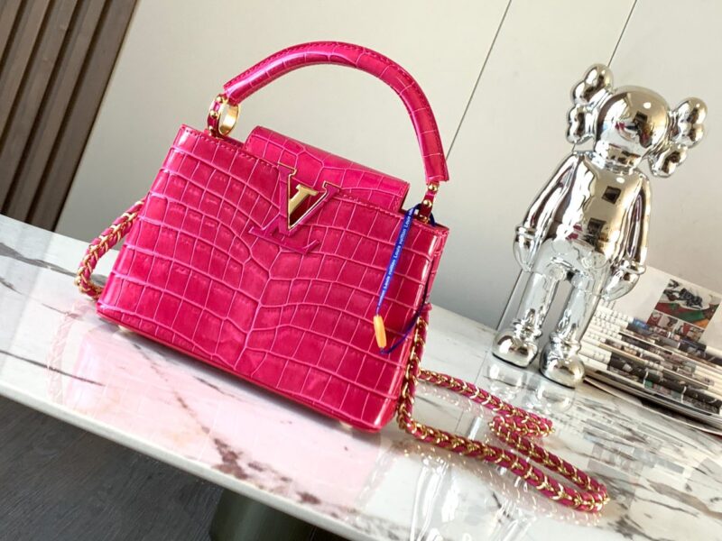 Louis Vuitton Crocodile Capucines Bag