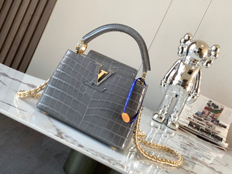Louis Vuitton Crocodile Capucines Bag