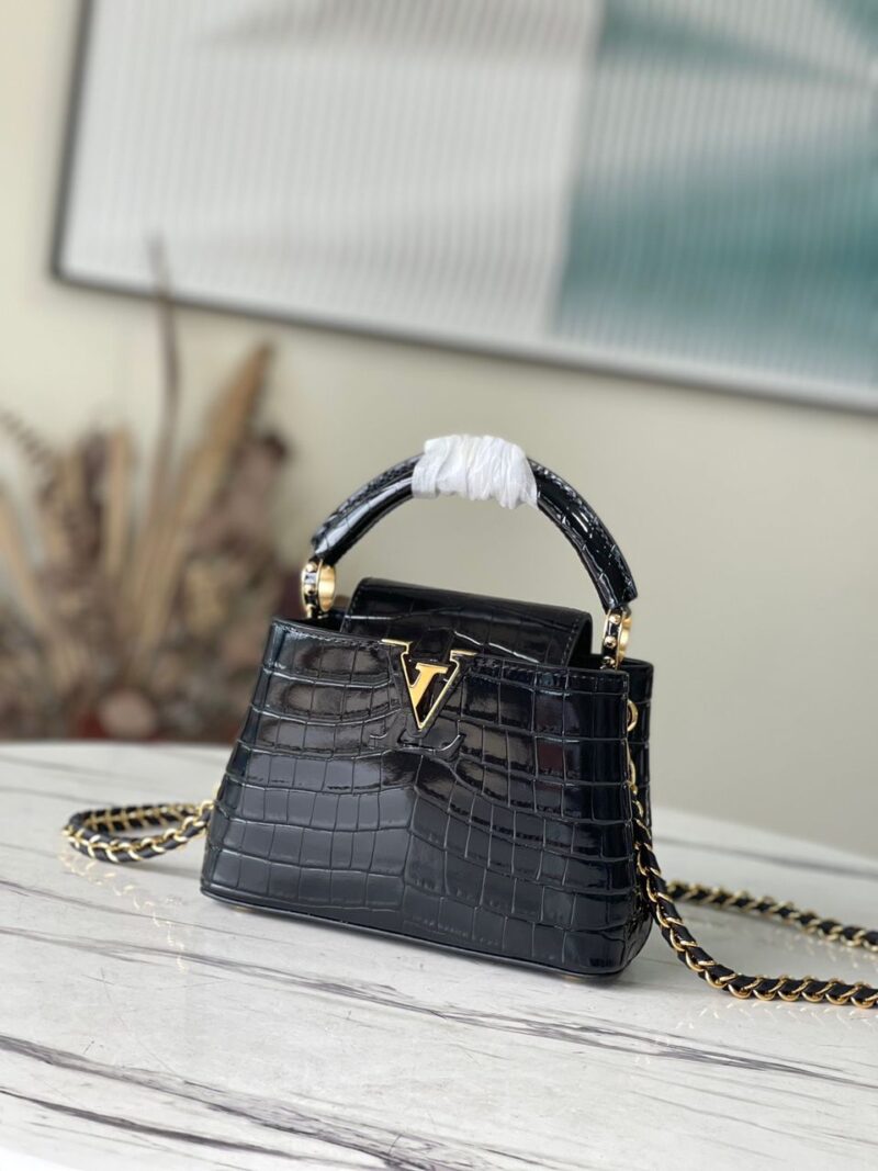 Louis Vuitton Crocodile Capucines Bag