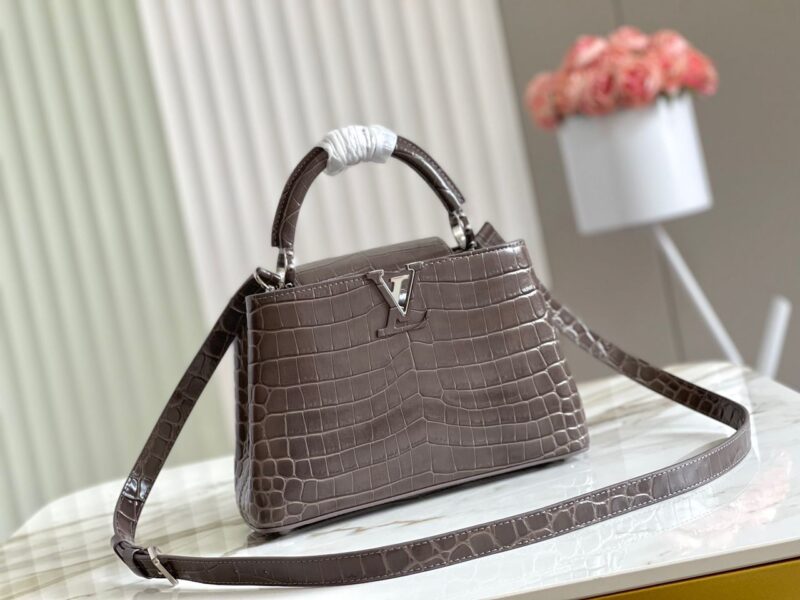 Louis Vuitton Crocodile Capucines Bag