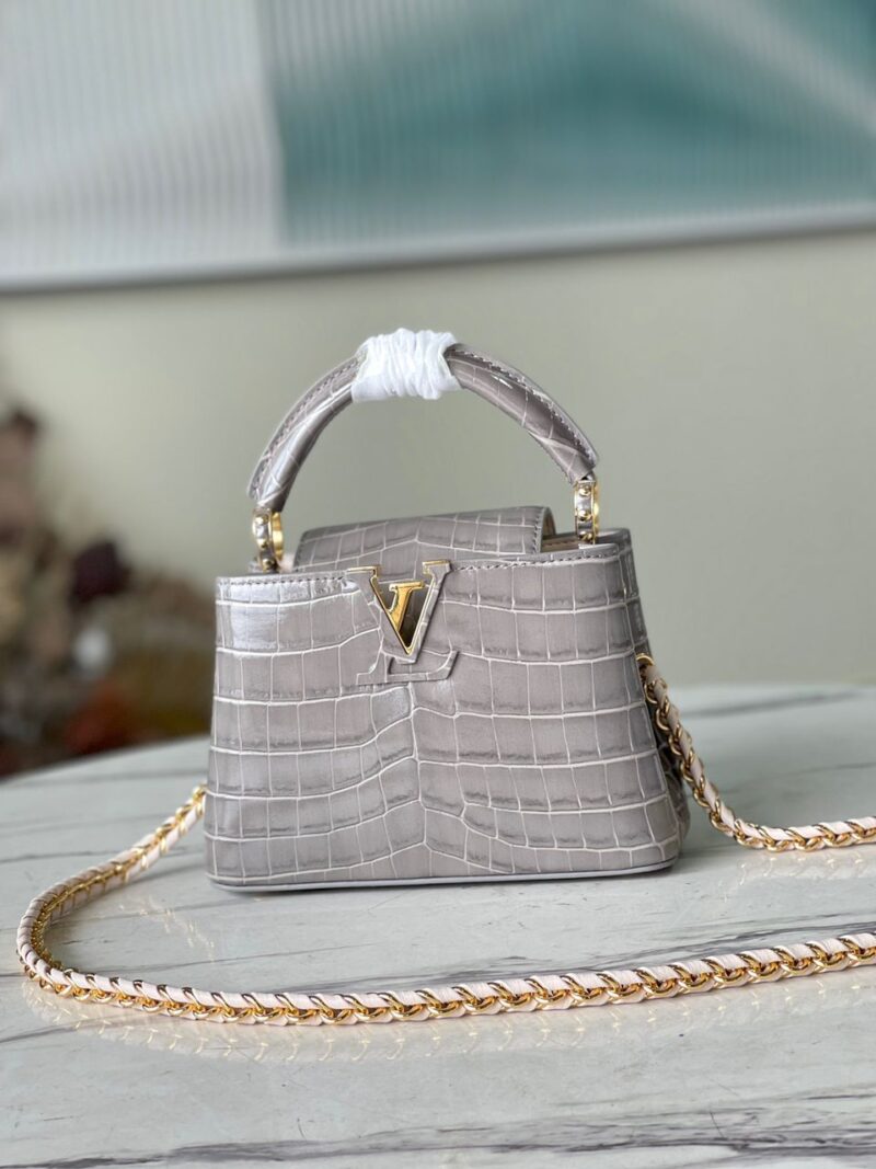 Louis Vuitton Crocodile Capucines Bag
