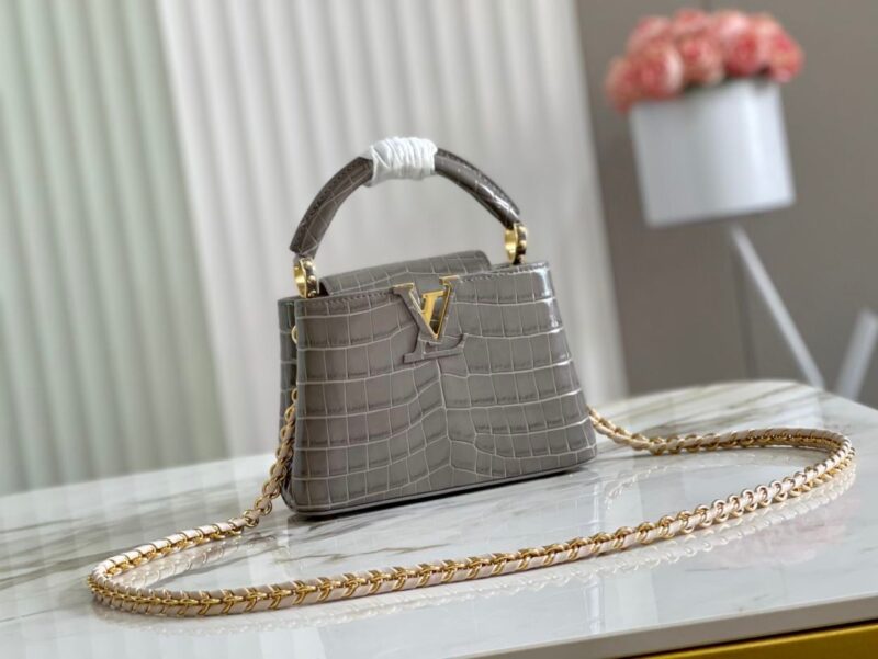 Louis Vuitton Crocodile Capucines Bag