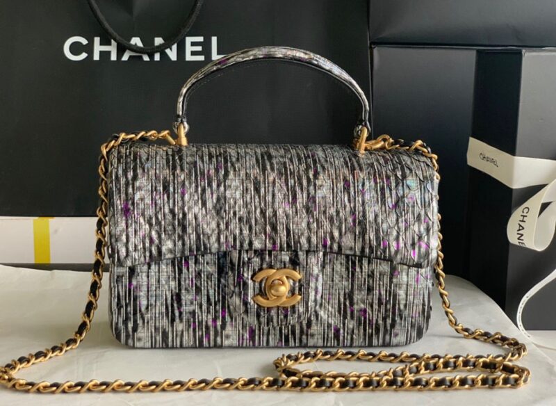 Chanel Handbag With Top Handle