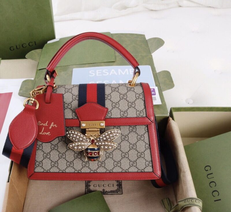 Gucci Supreme Queen Margaret Bag