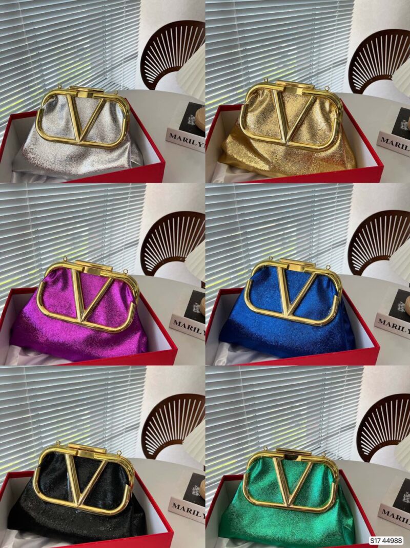 Valentino Super V Clutch