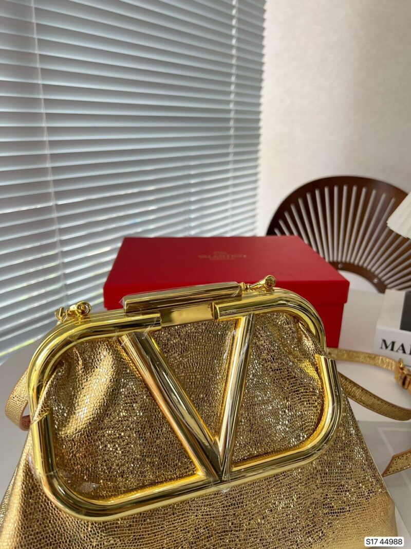 Valentino Super V Clutch