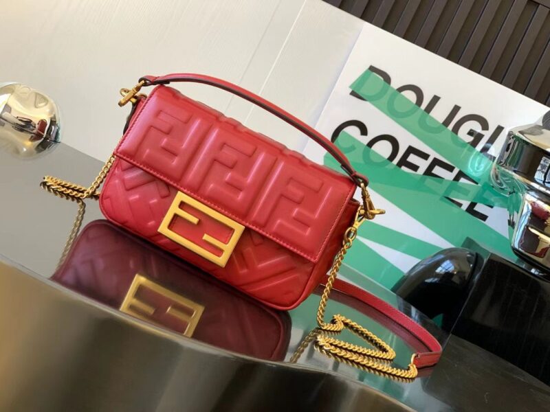 Fendi Baguette With Top Handle