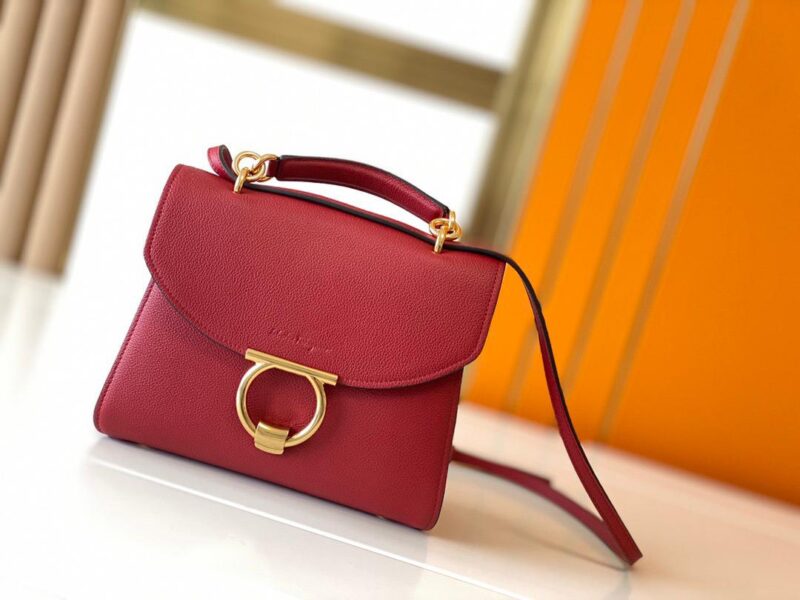 Ferragamo Gancini Top Angle Bag