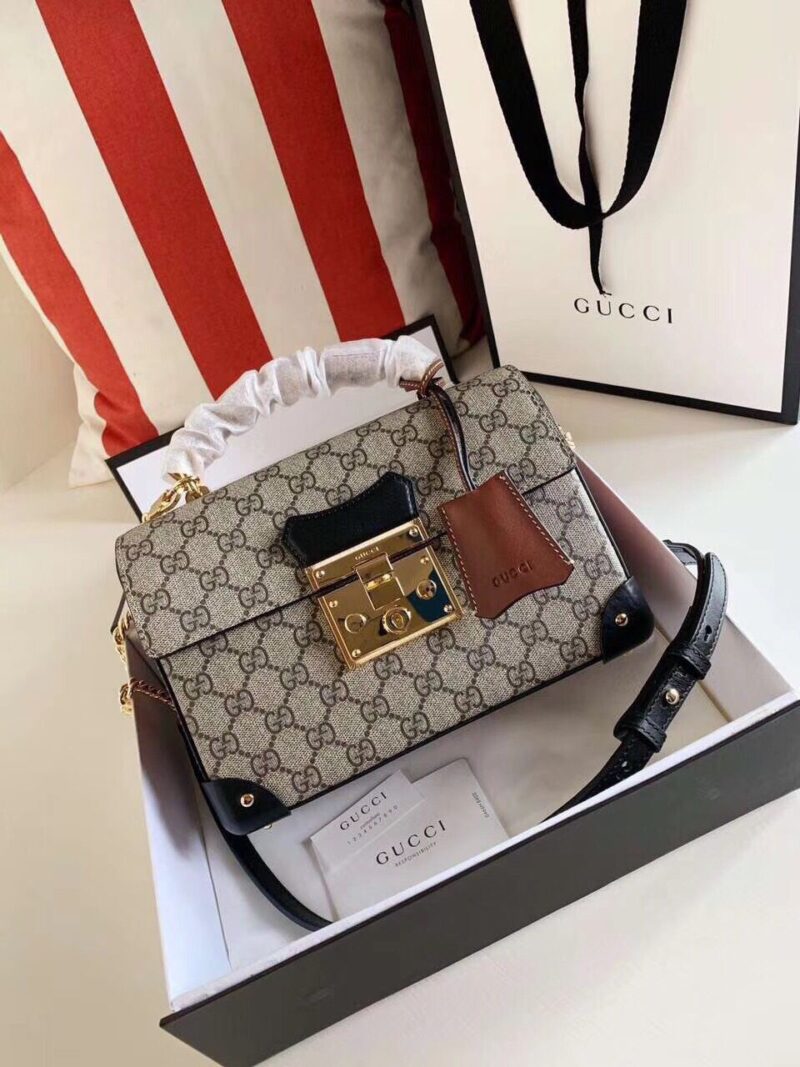 Gucci Bamboo Handle W/Lock